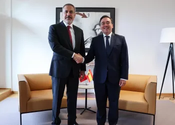 Dışişleri Bakanı Hakan Fidan, İspanya Dışişleri Bakanı Jose Manuel Albares ile görüştü