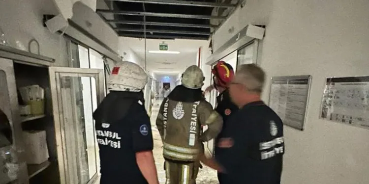 Bakırköy’de çöken hastane tavanına soruşturma
