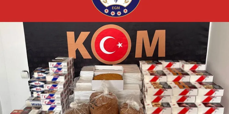 Bingöl’de 40 bin boş makaron ve 30 kilo açık kıyılmış tütün ele geçirildi