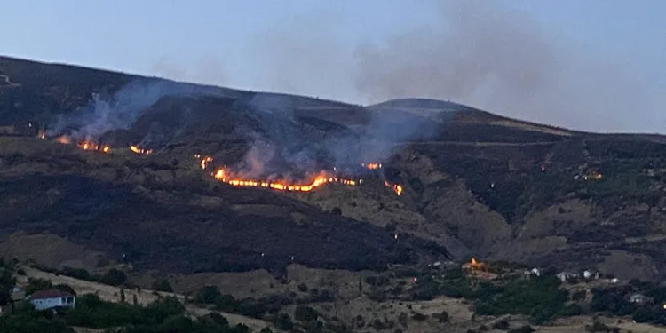 Malatya’daki arazi yangını kontrol altına alındı
