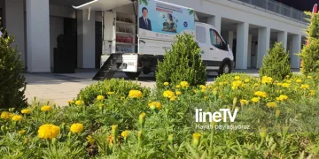 Bursa Osmangazi Belediyesi Gezici Kütüphanesi yollarda