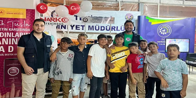 Tekirdağ’da siber suçlara karşı farkındalık etkinliği