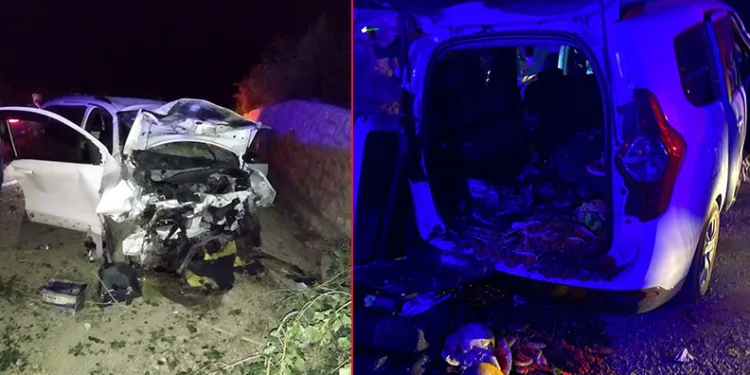 Sinop’ta kaza: 2 ölü, 2 yaralı