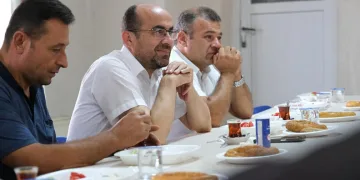 Ali Osman Tayır Fen İşleri Personeli ile kahvaltıda buluştu