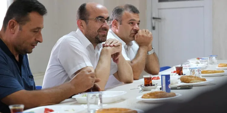 Ali Osman Tayır Fen İşleri Personeli ile kahvaltıda buluştu