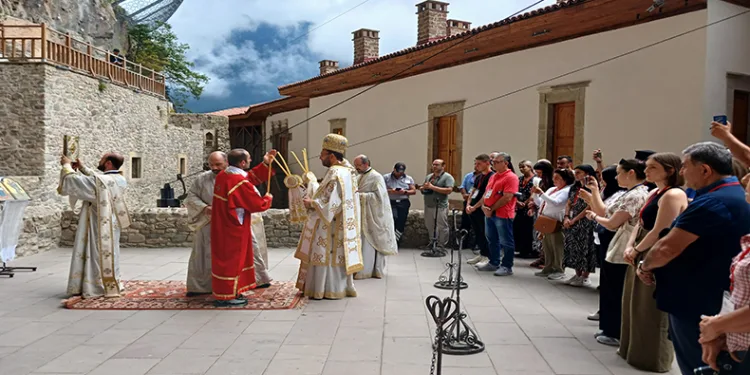 Sümela Manastırı’nda 11. Ayin