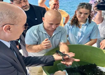 ÇOMÜ’nün Istakoz Yetiştirme Projesine YÖK Başkanı’ndan Destek
