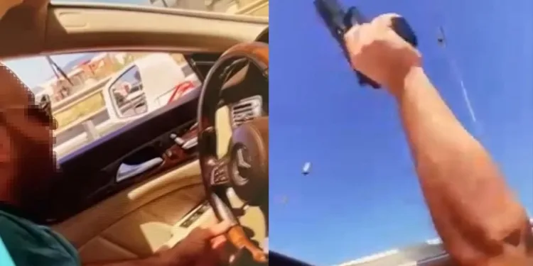Bursa’da otomatik tabanca ile havaya defalarca ateş açtı