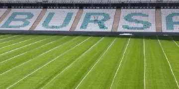 Bursaspor’da saha zemini ilk maça hazır olacak