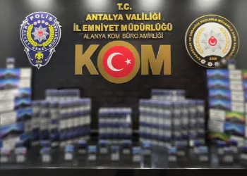 Antalya’da kaçakçılık operasyonu