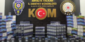 Antalya’da kaçakçılık operasyonu