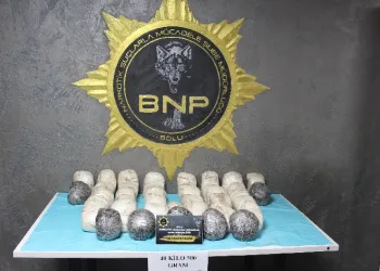 Bolu’da 40,5 kilo uyuşturucu ele geçirildi