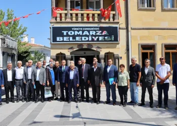 Başkan Büyükkılıç’tan Tomarza Belediye Başkanı Koç’a ziyaret