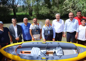 Başkan Büyükkılıç’tan kano tutkunlarına tesis müjdesi