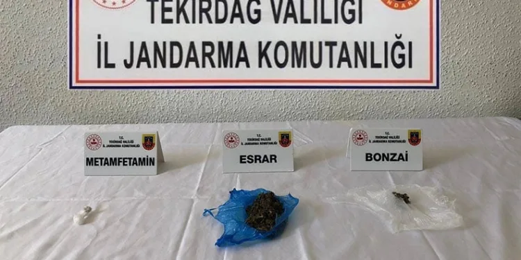 Tekirdağ’da uyuşturucu operasyonları
