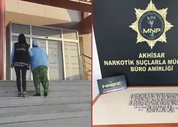 Manisa’da zehir taciri yaşlı kadın tutuklandı