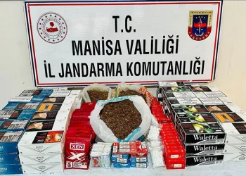 Manisa’da 42 bin makaron ele geçirildi