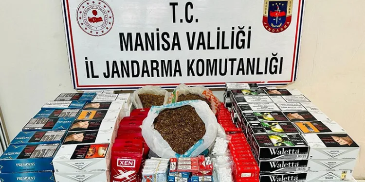 Manisa’da 42 bin makaron ele geçirildi