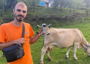 Drona çobanlık yaptırıyor