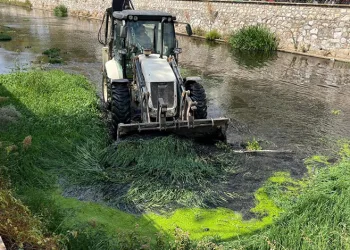 Gemlik’te dereler temizleniyor