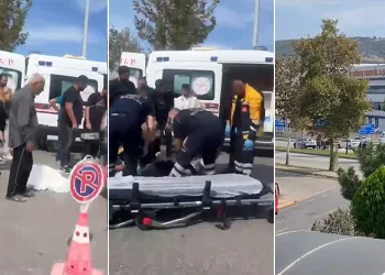 Bursa’da yolun karşısına geçen yayaya otomobil çarptı