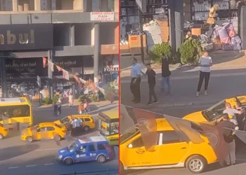 Bursa’da iki sürücü arasında yol verme tartışması