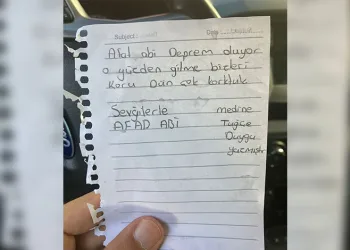Depremi yaşayan köy çocuklarından not