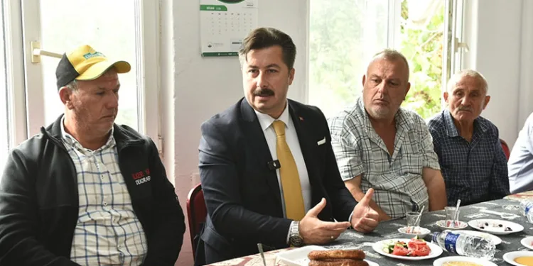 Ercan Özel kırsal mahalle ziyaretlerine devam ediyor