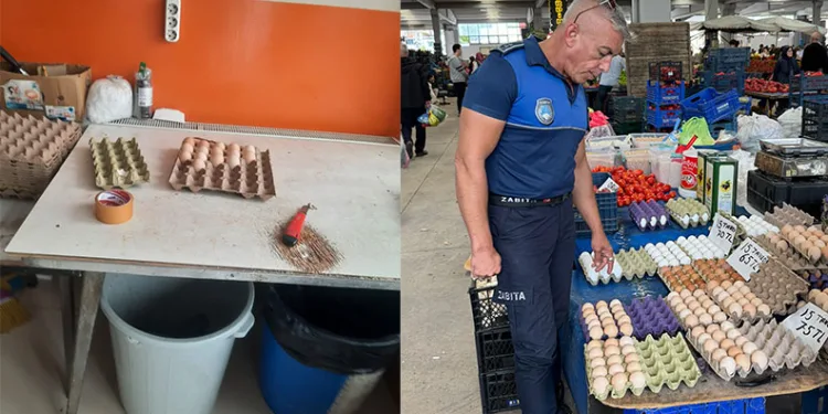 Vatandaşı ‘köy yumurtası’ diye kandıran satıcıyı yakaladı