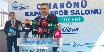 Çınarönü Kapalı Spor Salonu törenle açıldı