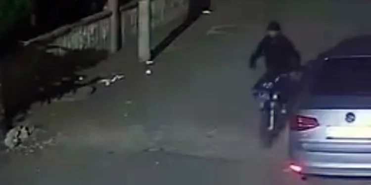 Siverek’te motosiklet hırsızlığı güvenlik kamerasında
