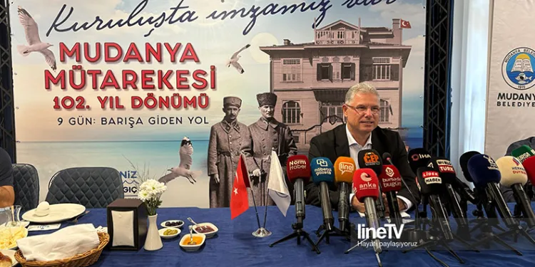 Mudanya Mütarekesi’nin 102. yıl dönümü etkinlikleri tanıtıldı