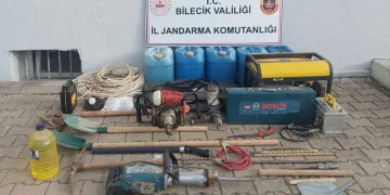 Bilecik’te definecilere suçüstü