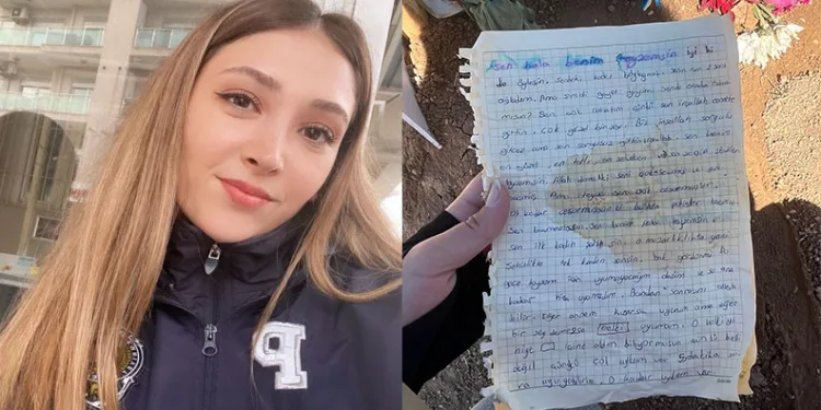 Şehit polisin mezarına bırakılan mektup duygulandırdı