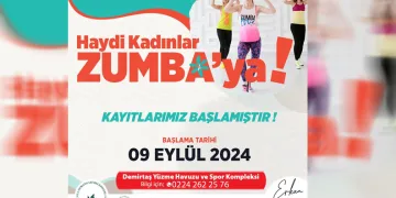 Osmangazi’de zumba dersleri başlıyor