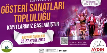 Osmangazi Gösteri Sanatları Topluluğu’nda kayıtlar başladı