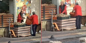 İstanbul’da kasa kasa patates çöpe döküldü