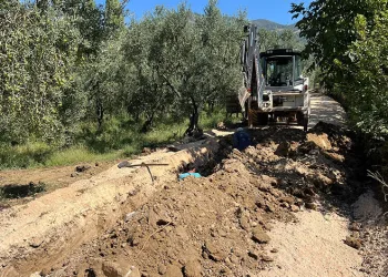 Orhangazi’de alt yapı çalışmaları sürüyor