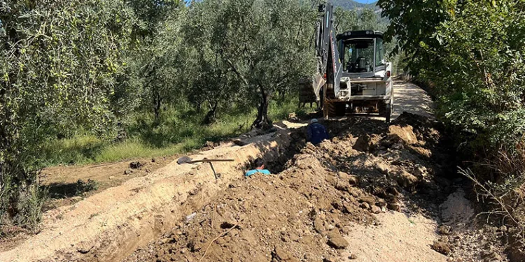 Orhangazi’de alt yapı çalışmaları sürüyor