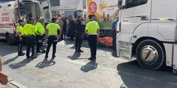 Camiden çıkan yaşlı adam TIR’ın altında can verdi