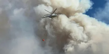 Uşak’taki orman yangınına müdahale sürüyor