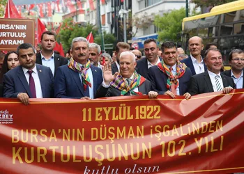 Bursa’nın kurtuluşunun 102. yılı kutlandı