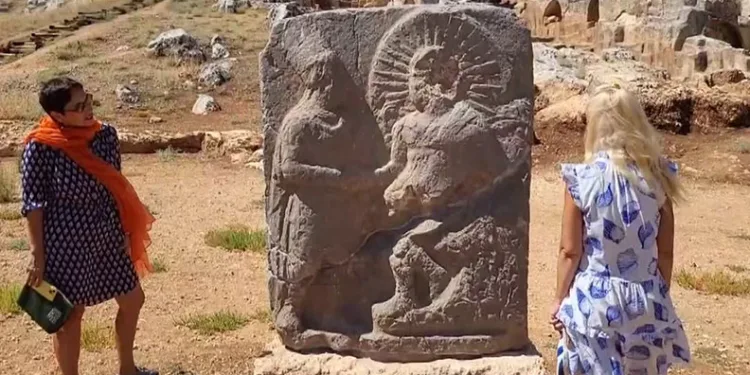 Adıyaman’da ziyarete açılan tarihi kabartmalara yoğun ilgi