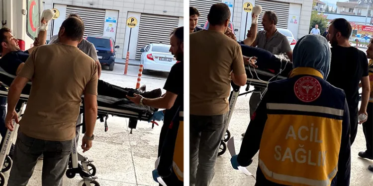 Motorlu testereyle odun keserken 2 parmağı koptu