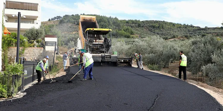 Mudanya’da yollar yenileniyor