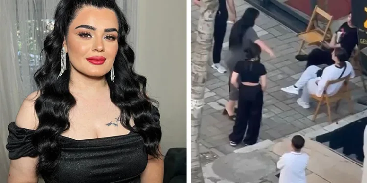 Sosyal medya fenomeni ortalığı birbirine kattı; o anlar kamerada