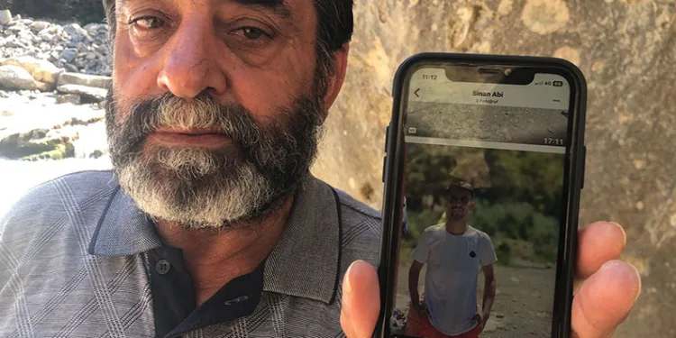 Irmakta kaybolan gencin fotoğrafları bulundu
