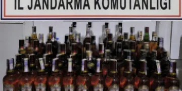 Kaçak alkole jandarma darbesi