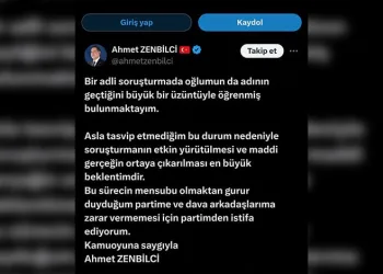 AK Parti Adana Milletvekili Zenbilci partisinden istifa etti