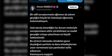 AK Parti Adana Milletvekili Zenbilci partisinden istifa etti